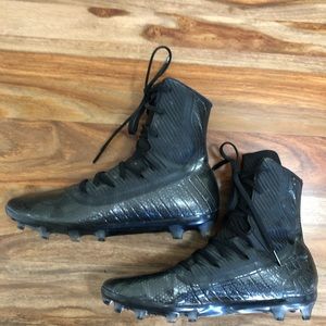 Under Armour football cleats.
